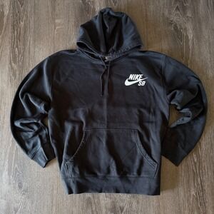 Nike SB Black Hoodie Sweatshirt Men's Size M